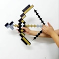 Miniatyrbild 2 av 2: Minecraft Enchanted Pilbåge Leksak Present för barn Pojkar Flickor Fires U Brown