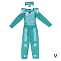 Miniatyrbild 1 av 5: Minecraft-dräkt för barn Klassisk diamant-pansarkostym för pojkar Flickor Temafest Rollspel Utklädningsdräkt M
