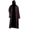 Miniatyrbild 1 av 3: Star Wars Jedi Darth Vader Kappa Cape Cosplay Kostym Fancy Carnival Party Brown one size