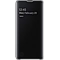 Miniatyrbild 1 av 3: För Samsung Galaxy S10 Protective Clear View Folio Cover Case - Svart null none