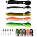 Miniatyrbild 1 av 8: Mjuka Bionic Loach Lures Mjuka Bionic Fiskedrag, Fiskedrag, Age Simbeten för Saltvatten Sötvatten 10cm