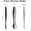 Miniatyrbild 5 av 8: Mjuka Bionic Loach Lures Mjuka Bionic Fiskedrag, Fiskedrag, Age Simbeten för Saltvatten Sötvatten 10cm