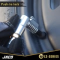 Miniatyrbild 5 av 6: JACO Lightning L2-serien däckluftchuck - 1/4&#34; F-NPT | Open Flow (2-pack)