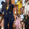 Miniatyrbild 5 av 5: Dam Vinter Varm snödräkt Utomhussport Byxor Skiddräkt Vattentät Jumpsuit Black Xl