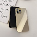 Miniatyrbild 2 av 2: Lyxigt guldpläterat case till Iphone 13 12 Pro Max 11 X Xsmax Xr 8 7 Plus Guld Silver golden For 7 or 8