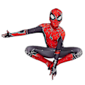 Miniatyrbild 3 av 3: Spiderman kostym för barn 7-8 Years Into the spider verse