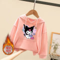 Miniatyrbild 1 av 5: Sanrioed Plysch Anime Cinnamoroll Melodi Tecknad Barntröja Kawaii Baby Boy Girl Sweatshirt Pullover Rock Barn Kläder Present 130 BN-6FDGGH
