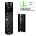 Miniatyrbild 3 av 4: Wii Game Remote Controller Inbyggd Motion Plus Joystick Joypad för Nintendo Red 1 PC