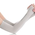 Miniatyrbild 2 av 4: Ny 2023 unisex kylande handstrumpa Seamless Ice Silk Uv-skyddande armärmar