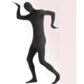 Miniatyrbild 2 av 5: Helkroppsdräkt Unisex Spandex Stretch Vuxen kostym Black 190