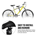 Miniatyrbild 2 av 3: Cykelsits för barn för mountainbikes Frontmonterade cykelsitsar Lätt att installera för barn handle