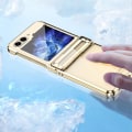 Miniatyrbild 2 av 5: För Samsung Galaxy Z Flip 5 5g Case, Z Flip 5 Flip Case Pc Material Hårt gångjärn Cover För Samsung Z Flip 5 black