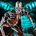 Miniatyrbild 2 av 3: Neca Terminator T800 Endoskelett Action Figur 7&quot; Arnold Schwarzenegger modell Neca Terminator T800 Endoskelett Action Figur 7&quot; null none