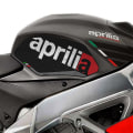 Miniatyrbild 2 av 5: Motorcykeltillbehör Sidotankdyna skydd Knägreppsdragkraft för Aprilia Rsv4 2010-2021 Tuono 1100 2015-2020 1 set of black