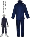 Miniatyrbild 1 av 4: Jujutsu Kaisen Anime Toge Inumaki Cosplay Kostym Top Pants Skoluniform Set-i A3 M