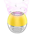 Miniatyrbild 1 av 2: USB inomhus insektsfälla frukt flugmyggdödare inomhus kök Bug Catcher pink