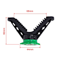 Miniatyrbild 4 av 5: Jakttillbehör Skytte V-yoke Stick Rack Shooting Top Mount 3/8-1/4 Gängfäste för jakt Stativ Bipod Monopod 2 PCS CN