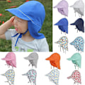 Miniatyrbild 2 av 2: Sommar Solhatt Hals Cover Beach Flap Cap Andas För Barn Pojke Flicka Whale L