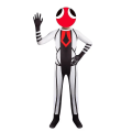 Miniatyrbild 3 av 3: Halloween New Rainbow Friends Cosplay Performance Kläder Rainbow Friends Robrus Game Spela kläder 120 code D