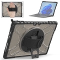 Miniatyrbild 1 av 5: Unikt case för Surface Pro 8 med handrem, tangentbordsrem (inget tangentbord), justerbart stativ, kraftigt case, stötsäker, null none