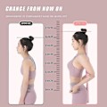 Miniatyrbild 4 av 4: Yoga Hunchback Posture Corrector Justerbar Yoga Sticks Stretching Tool Blue