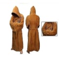 Miniatyrbild 2 av 4: Star War Badrock Jedi Sith Huva Morgonrock Kappa Mjuk fleece Morgonrock Julklapp black M