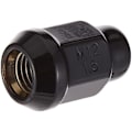 Miniatyrbild 2 av 5: White Knight 1707S-20AM Chrome M12x1,50 Bulge Acorn Lug Nut, 20 Count (Pack of 1) Black Chrome 20 Pack Lug Nut