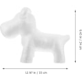 Miniatyrbild 5 av 5: Styrofoam Polystyrene Modellering Skum Polystyren Hundformer Vita Craft Foam Bollar För Gör-det-själv Rose Valp Blomsterdekor Jul Mittpunkt Cra null none