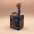 Miniatyrbild 1 av 4: Disney Marvel X-men Deadpool 2 Actionfigur Sittställning Modell Anime Minidocka Dekoration Pvc Collection Figur Leksaker Modell C Groot with box