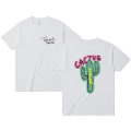 Miniatyrbild 1 av 2: Travis Scott Cactus Jack Neon Cactus Oversized kort ärm 白色 2XL
