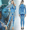 Miniatyrbild 1 av 5: Avatar The Way Of Water Alien 3d Jumpsuit Kvinnor Avatar M