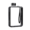 Miniatyrbild 3 av 4: A5 platt vattenflaskkopp Grillar Portable Korean Creative A5 platt papperskopp 380 ml flaskor null none