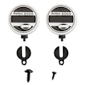 Miniatyrbild 3 av 5: 4st Rc Bil Runda Led Cover För 1 10 Rc Bil Axial Scx10 För -4 Rc Crawler Lampskärm Modell Leksak Black  white none