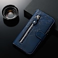 Miniatyrbild 5 av 5: Case Kompatibel med Iphone 8 Plus/ Kompatibel med Iphone 7 Plus, premium Pu Läder Magnetisk stängning Kortplatser Kickstand Dragkedja Po null none