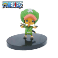 Miniatyrbild 1 av 4: One Piece Anime Monkeydluffy Roronoa Ace Pvc Action Model Collection Cool Stunt Figur Leksak Present C Chopper opp bag
