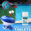 Miniatyrbild 1 av 5: 100 st klortabletter multifunktions omedelbar desinfektion för poolbadkar Spa 100PCS