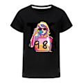 Miniatyrbild 1 av 3: Taylor Swift 1989 T-Shirt Tryckta Barn Pojkar Flickor Kort sömn Crew Neck Tee Toppar Swift Fans Konsertgåvor för Ålder 9-16 år Rosa 9-10 år