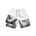 Miniatyrbild 1 av 5: Anime Gym Shorts Herr Dam Berserk Manga 3d Print 2 In 1 Performance Shorts Träning Sommar Quick Dry Compressionshort Byxor 7 XXL