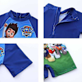 Miniatyrbild 3 av 4: Barn Pojkar Flickor Paw Baddräkt One Piece Sunsafe Swimwear Simdräkt Color2 L