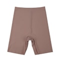 Miniatyrbild 2 av 4: Flarixa Seamless Sports Shorts Dam Trosor Hög midja Mage Höfter Säkerhetsbyxor Slim Shaping Underkläder Ice Silk Boxer Z M White