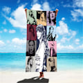 Miniatyrbild 1 av 4: Taylor Swift Bad Strand Bad Handduk Tjock Mikrofiber Sköldpadda Filt Fans Gåvor 75x150cm A 75*150cm