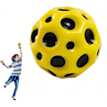 Miniatyrbild 1 av 5: Rymdbollar Extrem hög studsande boll & popljud Meteorrymdboll, pop studsande rymdboll Gummistudsboll Sensorisk boll Yellow none