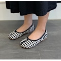 Miniatyrbild 1 av 5: Tabi Ninja Skor Kvinna Mikrofiber Läder Bekväma plattor Delad tå Tofflor Mjuk botten Loafers Rejäla shorts dammockasiner 35-40 white black 9