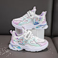 Miniatyrbild 1 av 5: Barn Sneakerskor Barn Flickor Prinsessa Elsa Casual Skor Junmai Pink 29
