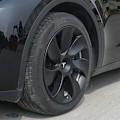 Miniatyrbild 3 av 6: Tesla Model 3 YSX Center Cap Hjul Cap Kit Lugg Mutter Cover Silver Matt (4 Nav Center Cap + 20 Lug Mutter Cover) Tesla Tillbehör matte black