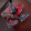 Miniatyrbild 4 av 4: Barn Sportskor Spiderman Lighted Sneakers Barn Led Luminous Skor För Pojkar Red 22