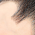 Miniatyrbild 4 av 5: Falskskägg Realistiskt 100 % människohår Helt handbundet bockskägg Svart För män Makeup Underhållning/drama null none