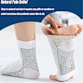 Miniatyrbild 4 av 5: Lugna strumpor Neuropati Kompression Ankel Arch Support Skydd Smärtlindrande strumpor Black S M