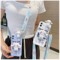 Miniatyrbild 3 av 5: Sanrio Cinnamoroll 3d case för Iphone 14 13 12 11 Pro Max X Xr Xs 7 8 Plus Söt hundbandsbygel Cartoon Cover Lanyard NO mirror and Rope For iPhone 14
