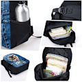 Miniatyrbild 4 av 4: Strange och Strange Language Student Dubbel Ryggsäck stil 9 style 9 17 inch backpack